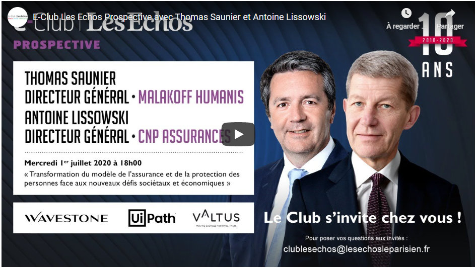 Club les Echos prospective